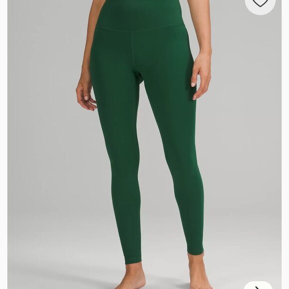 Lululemon Align Set - High-Rise Pant 25" & Tank Top Everglade Green - Picture 4 of 12